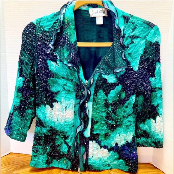 Joseph Ribkoff Multicolor Textured Blouse - Picture 7 of 14